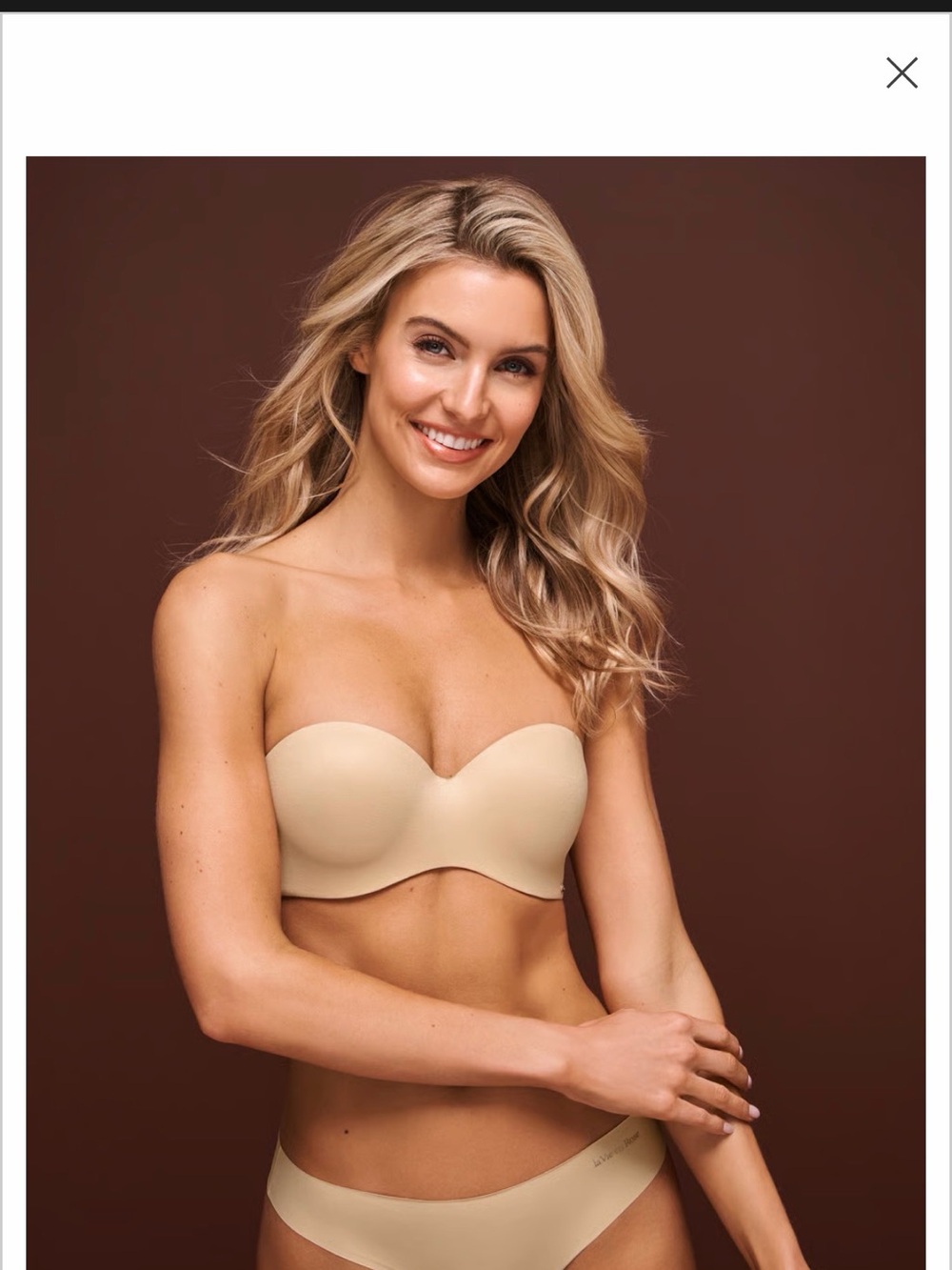 Strapless My Memory by La Vie en Rose Bra